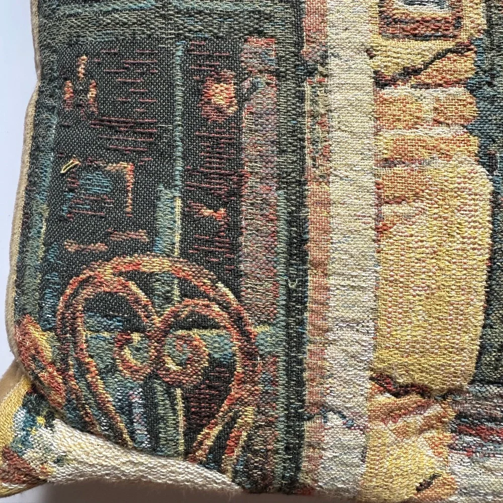 San Marco Passage Tapestry Throw Pillow Square Charlotte Home Furnishings